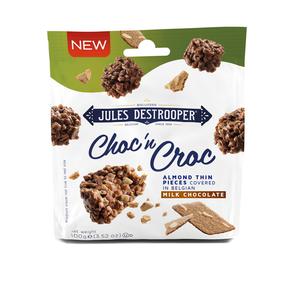 Jules Destrooper Choc & croc almond thin pieces