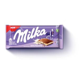 Milka Chocoladereep alpenmelk creme