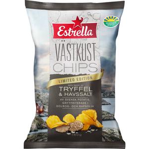 Estrella Vastkust Chips Truffle & Sea Salt 160g