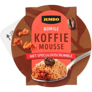 Jumbo Romige Koffiemousse met Speculooscrumble 75g