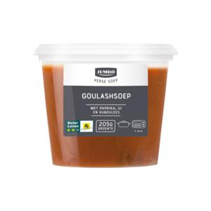 Jumbo Verse Soep Goulashsoep met Paprika, Ui en Rundvlees 500g