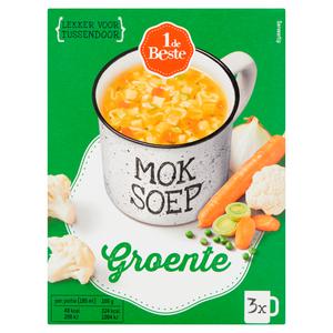 1 de Beste Mok soep groentesoep 3 st.