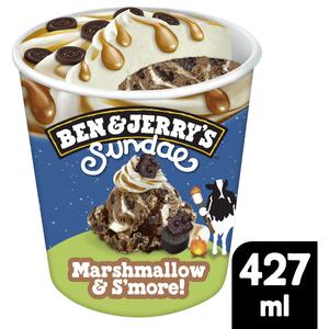 Ben & Jerry's Sundae marshmallow & s'more