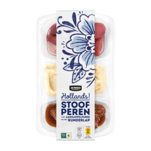 Jumbo Stoofperen, Aardappelpuree en Runderlap 500g