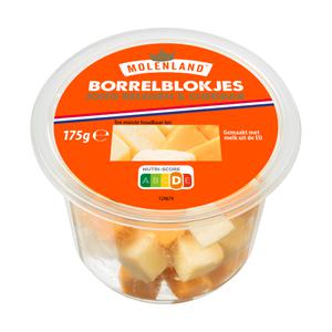 Molenland Borrelblokjes jong belegen & cheddar