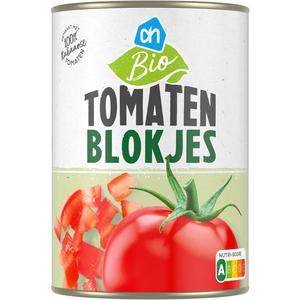 AH Biologisch Tomatenblokjes 3-pack