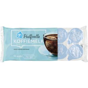 AH Halfvolle koffiemelk cups 4-pack