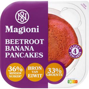 Magioni Beetroot banana pancakes