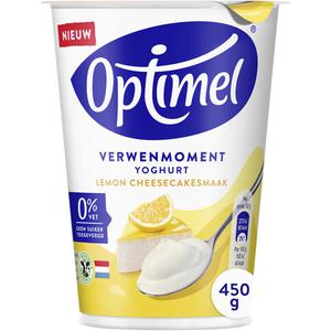 Optimel Verwenmoment yoghurt lemon cheescake