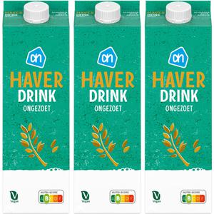 AH Haverdrink ongezoet 3-pack