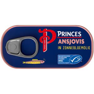 Princes Ansjovisfilets in zonnebloemolie