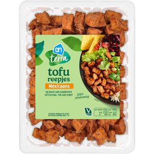 AH Terra Plantaardige tofu reepjes Mexicaans