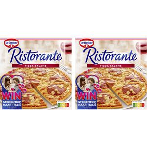 Dr. Oetker Ristorante pizza salami 2-pack