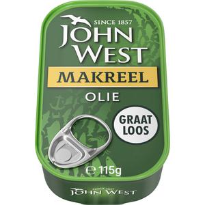 John West Makreel olie