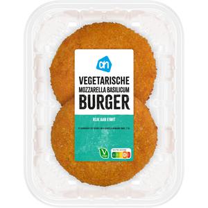 AH Vegetarische mozzarella basilicum burger