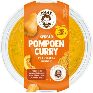 Oma's Soep Groentespread pompoen curry