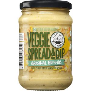 Mister kitchen's Veggie spread & dip hummus original