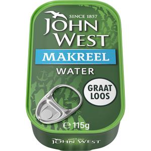 John West Makreel water