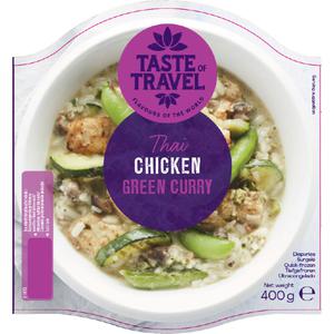 Taste of Travel Thai chicken green curry