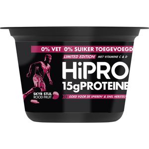 HiPRO Protein skyr stijl rood fruit