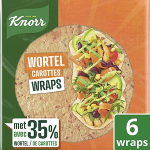 Knorr Wortel wraps met 35% wortel