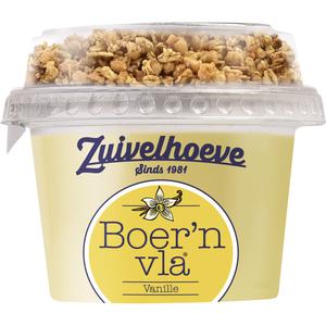 Zuivelhoeve Boer'n vla muesli vanille