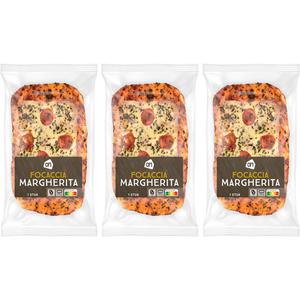 AH Focaccia margherita 3-pack