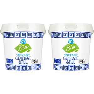 AH Biologisch Griekse Yoghurt 2-pack