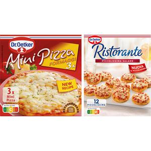 Dr. Oetker Mini pizza Oven Snacks pakket