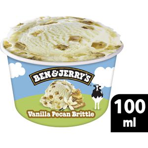 Ben & Jerry's Vanilla pecan brittle