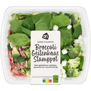 AH Verse stamppot broccoli geitenkaas