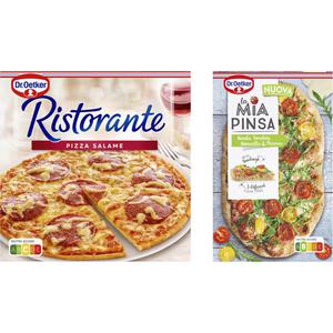 Dr. Oetker Pizza salami & Pinsa pakket