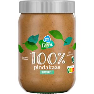 AH Terra Plantaardig 100% pindakaas naturel