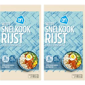 AH Witte snelkook rijst 2-pack