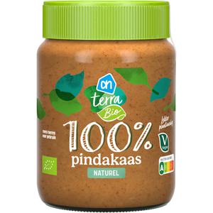 AH Terra Plantaardig biologisch 100% pindakaas