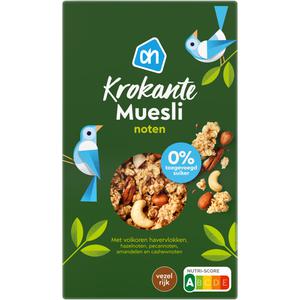 AH Krokante muesli noten 0% suiker