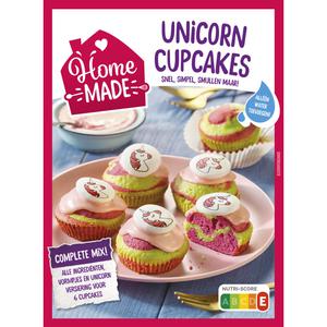 Homemade Mix voor unicorn cupcakes