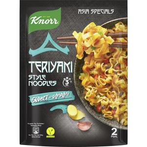 Knorr Teriyaki style noodles sweet-umami