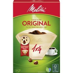 Melitta Original koffiefilters 1x4 bruin