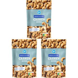 AH Ongezouten cashewnoten 3-pack