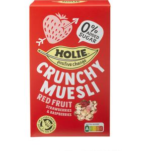 Holie Crunchy muesli red fruit