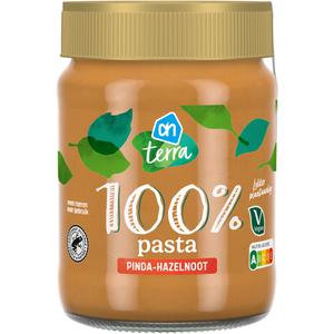 AH Terra Plantaardig 100% pasta pinda-hazelnoot