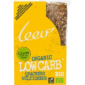 Leev Organic low carb crackers multiseeds