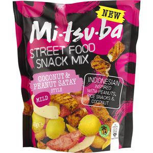 Mitsuba Streetfood snackmix coconut & satay