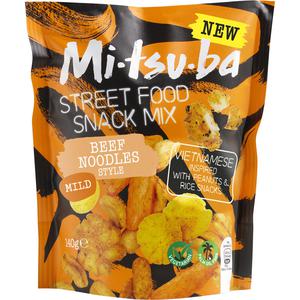 Mitsuba Streetfood snackmix beef noodles