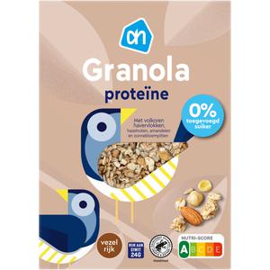 AH Granola proteine 0% toegevoegd suiker