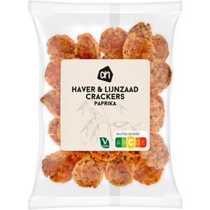 AH Haver & lijnzaad crackers paprika