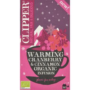 Clipper Warming cranberry & cinnamon organic