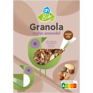 AH Biologisch Granola rozijn amandel