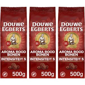 Douwe Egberts rood koffiebonen pakket